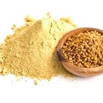 "Fenugreek Powder – 100 gm pack of 100% natural powder for hair care, skincare, and health benefits."
